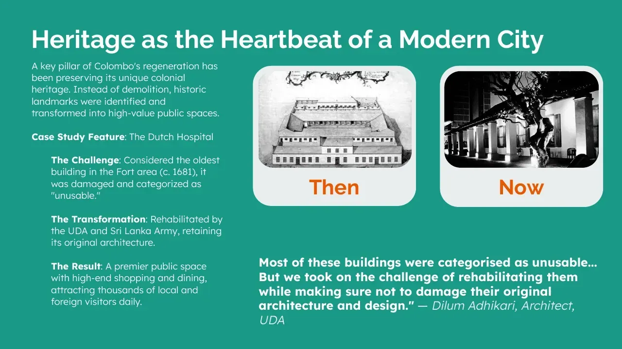 Colombo's Renaissance: The Unfinished Masterpiece, slide 3 of 18
