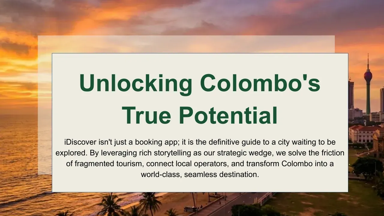 Unlocking Colombo, slide 14 of 14