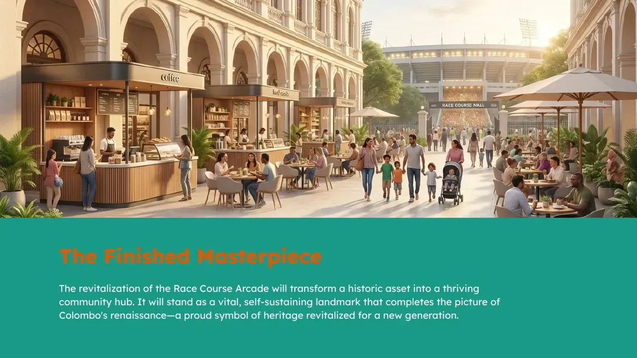 Colombo's Renaissance: The Unfinished Masterpiece, slide 18 of 18